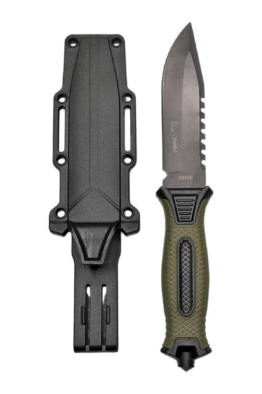 Cuțit Militar Tactical Combat, 23 cm, Zimtat