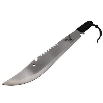 Maceta De Vanatoare Eagle Knife, 49.5 Cm, Otel Inoxidabil, Argintiu, Teaca Inclusa