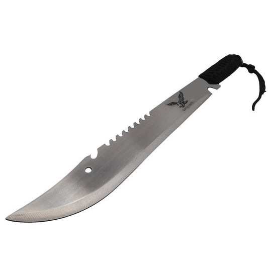 Maceta De Vanatoare Eagle Knife, 49.5 Cm, Otel Inoxidabil, Argintiu, Teaca Inclusa