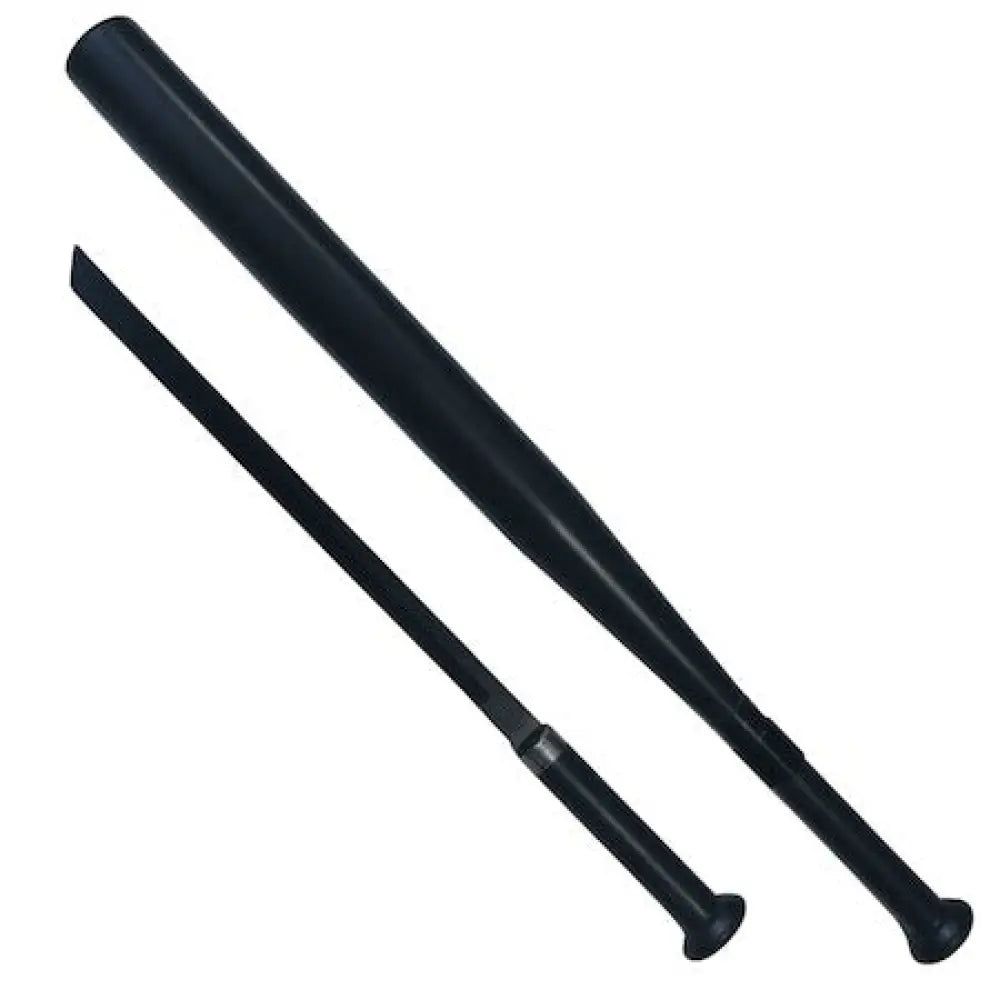 Bata Baseball Cu Sabie Full Metal Maner Detasabil 70 Cm Negru Husa Inclusa