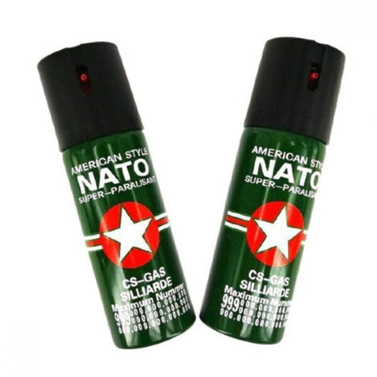 Ajánlat 2 x NATO Tear Spray 60 ml - A tokkal együtt