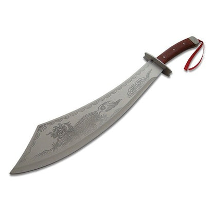 Sabia Dragon, Otel inoxidabil, 66 cm, +Husa  + 1 sageata Kunai