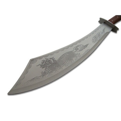 Sabia Dragon, Otel inoxidabil, 66 cm, +Husa  + 1 sageata Kunai